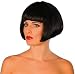 Fancy Dress Costume - Wig - Babe Wig - Black