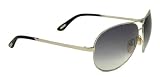 AUTHENTIC TOM FORD SUNGLASSES FT0035 CHARLES SILVER TF 35 753
