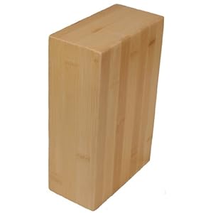 j/fit Eco-Friendly Bamboo Yoga Block