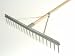 Outdoor Living : Faithfull Aluminium Landscape Rake C/W Handle