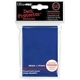 Ultra Pro Card Supplies YUGIOH Deck Protector Sleeves Blue 60 CountIMAGE