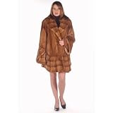 Mink Stroller - Golden Mink 3 4 Jacket Bell Sleeve by MadisonAveMall