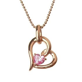 me. SV925 �I�[�v���n�[�g�l�b�N���X (PinkGold�R�[�e�B���O) 95-2338pg