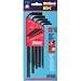 Eklind 10213 Hex-L Key Set, 0.050-Inch to 3/8-Inch, Long, 13-Piece