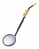See All SUC-12C Standard Round Convex Inspection Security Mirror with Wheel, 12 Diameter
