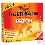 Tiger Balm Pain Relieving Large Patch 4 pk 8x4 inches
