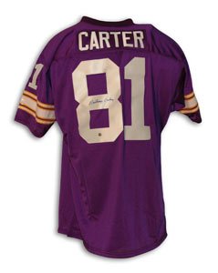Anthony Carter Signed Minnesota Vikings Jersey