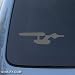 STAR TREK ENTERPRISE - Car, Truck, Notebook, Vinyl Decal Sticker #1135 | Vinyl Color: Silver
