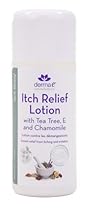 derma e Itch Relief Lotion with Tea Tree, E and Chamomile, 6 fl oz (175 ml) (Pack of 3)