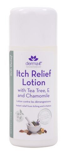 Derma E Itch Relief Lotion with Tea Tree, E and Chamomile, 6 fl oz (175 ml) (Pack of 3) by derma e