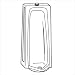 American Standard 6400.014.020 Stallbrook 15-by-18-by-38-Inch 0.7-to-1.0-Gallon Per F...