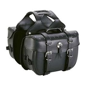 Tour Master Cruiser II Saddlebag with Rivets - Large/Black