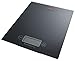 Quiseen Digital Kitchen Food Scale - One Touch - High Precision - Elegant Black Tempered Glass Design - 11 lbs Capacity
