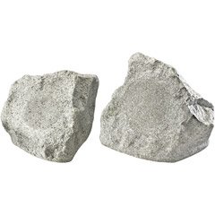 TIC OUTDOOR TFS5WG 100-Watt Terra-Forms Rock Speakers (White Granite)