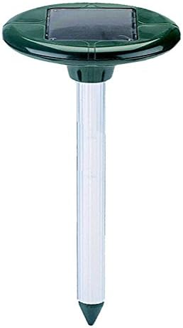 Promazone(TM) Outdoor Yard Solar Ultrasonic Mole Gopher Rodent Pest Repeller, 2 Count