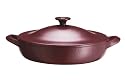Tefal Jamie Oliver Cast Iron Tegame & Lid, Raspberry, 18 cm