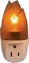 Leviton 51018-RNL 7 W, 125 Volt, Automatic Night Light with Outlet and Safety Shade