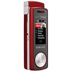 Red Samsung u470 Juke Camera Bluetooth Phone for Ve