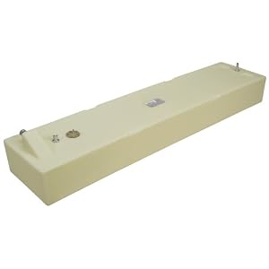Moeller Marine Below Deck Permanent Fuel Tank (35-Gallon, 69.5 x 16 x 8) by