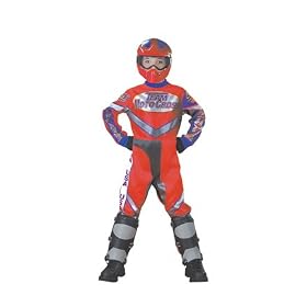 Motocross Rider Child Bike-Rider Racer Costume