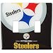 Pittsburgh Steelers Double Light Switch Cover