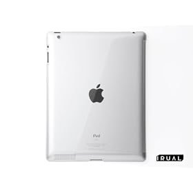 IRUAL iPad3��p�n�[�h�P�[�X �X�}�[�g�J�o�[�Ή� IRIPD300-CLR �N���A