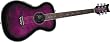 Daisy Rock Pixie Acoustic-Electric Guitar, Blueberry Burst