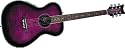 Daisy Rock Pixie Acoustic-Electric Pink Sparkle Guitar