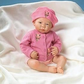 SO TRULY REAL ROSE COLLECTIBLE BABY GIRL DOLL