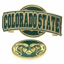 Colorado State Rams Slider Clip With Golf Ball Marker Of 3)