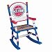 Guidecraft NBA Team Logo Rocking Chair Style: Detroit Pistons