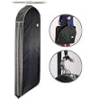 Black Travel Garment Bag Organize Storage Clean Neat