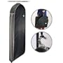 Black Travel Garment Bag Organize Storage Clean Neat
