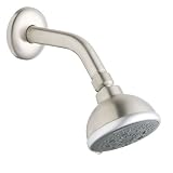 Grohe 27 291 EN0 Tempesta Shower Head, Arm and Flange, Infinity Brushed Nickel Finish