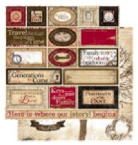 Timepiece Cut Outs 12X12 Timepiece Collection 