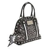 Betseyville by Betsey Johnson Cheetah Girl Dome Purse in Grey