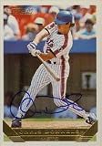 Chris Donnels, New York Mets Autographed Card