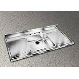 Elkay S54194 Lustertone Sink Top Satin Finish Stainless Steel 54 x 25