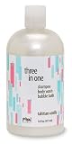 Primal Elements - Three In One Tahitian Vanilla - Shampoo, Body Wash, and Bubble Bath - 16 oz.