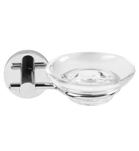 Contemporary Chrome Collection Soap Dish