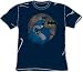 Batman IN THE SPOTLIGHT Adult Navy Blue T-shirt Tee Shirt