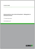 Dokumentation einer Unterrichtseinheit - Videospiele im Deutschunterricht: 10. Klasse Gymnasium