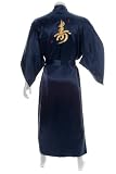 The Japanese Shop Mens Premium Silk Long Life Kimono