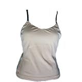 CAPEZIO Adult Clear Adjustable Strap Nude Camisole Dance Top Ladies S,M,L, XL by Capezio