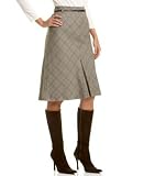 Charter Club Plaid Belted Skirt