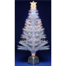 5ft Fibre optic Christmas tree with 68 blue led lights