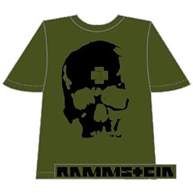 Rammstein - Skull Fitted T-shirt