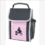 Lila Pink Barrel Racing Horse Lunch Tote Bag