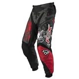 Fox YOUTH 180 Pants, 07, Black/Red