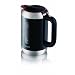 Philips - Pure essential - HD4686/90 - Bouilloire - noir/m�tal/rouge - 1.5L - 2400W